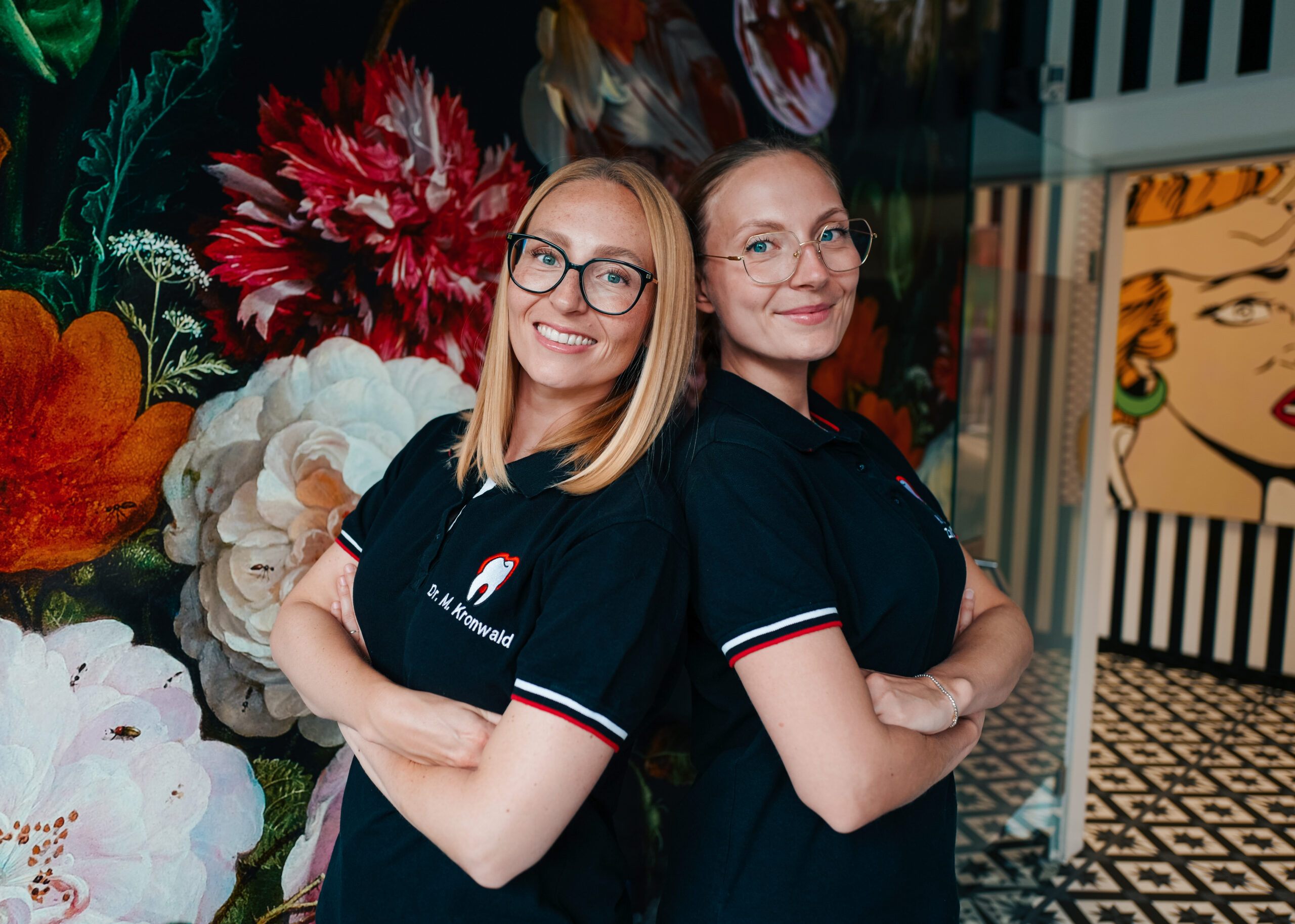 Biold Frau Dr.Kronwald mit Frau Dr.Langer